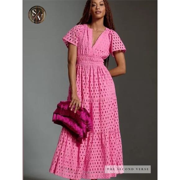 Anthropologie Dresses & Skirts - Anthropologie The Somerset Maxi Dress: Eyelet Edition